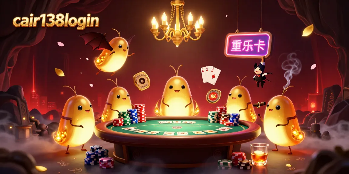 Engage with cair138login by playing exciting poker under glowing glowworms in a unique casino setting.