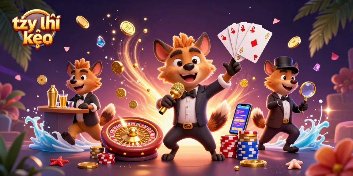Experience thrilling tỷ lệ kèo action in this vibrant sports betting scene, featuring lively hyenas.
