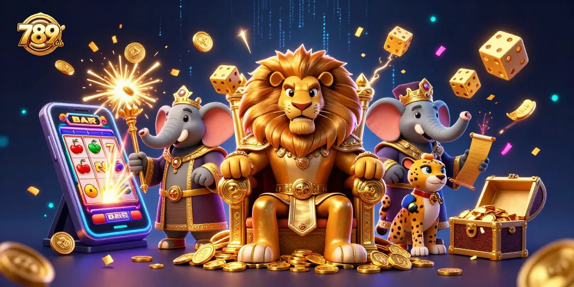 Experience exciting jackpots and games with 789club featuring dynamic characters and vibrant casino elements.