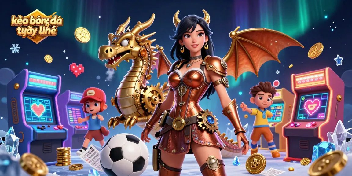 Engage with kèo bóng đá trực tuyến highlights featuring dynamic sports betting elements in a stunning illustration.