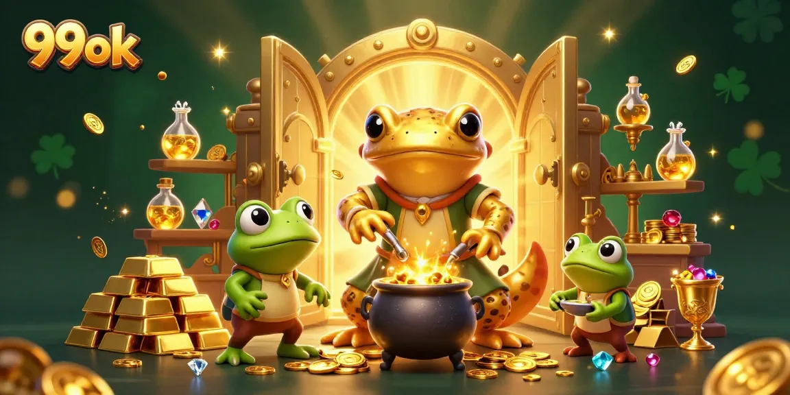Engage in thrilling gameplay at 99ok with golden coins and dynamic casino elements.