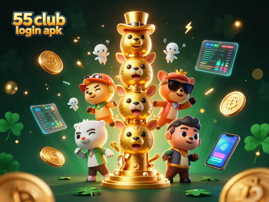 Engage in the excitement of betting with the 55 club login apk visual showcasing vibrant casino elements.