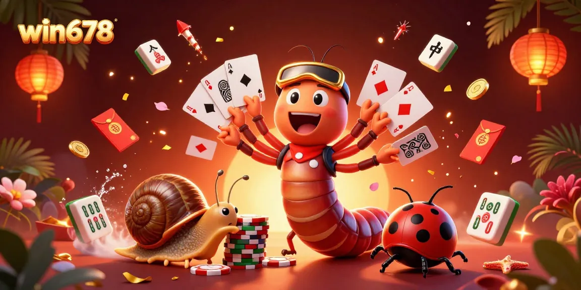 Win678 casino illustration featuring a lively dealer and high-roller characters in an exciting gaming scene.