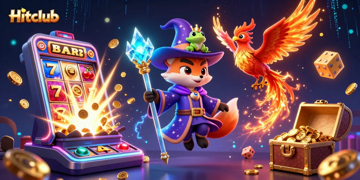 Hitclub offers magical casino adventures with vibrant slots and games exploding in victory.