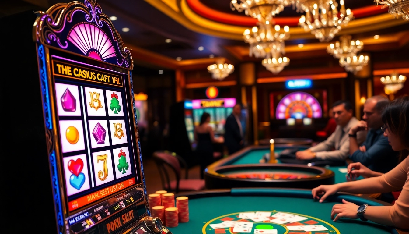 Experience the thrill of slot machines at https://7hh.games/ with vibrant designs and engaged players.