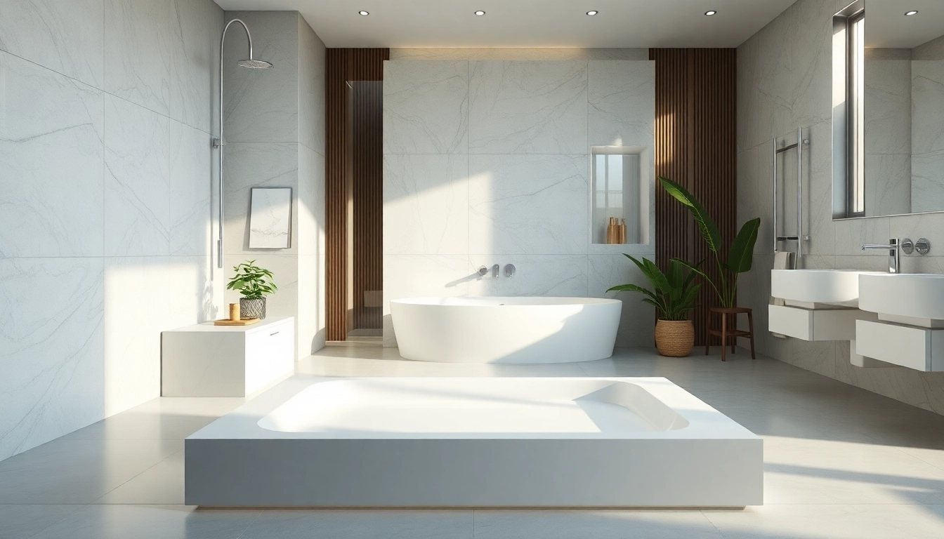 Showcasing elegant shower bases in a modern bathroom environment with a sleek design and cozy atmosphere.