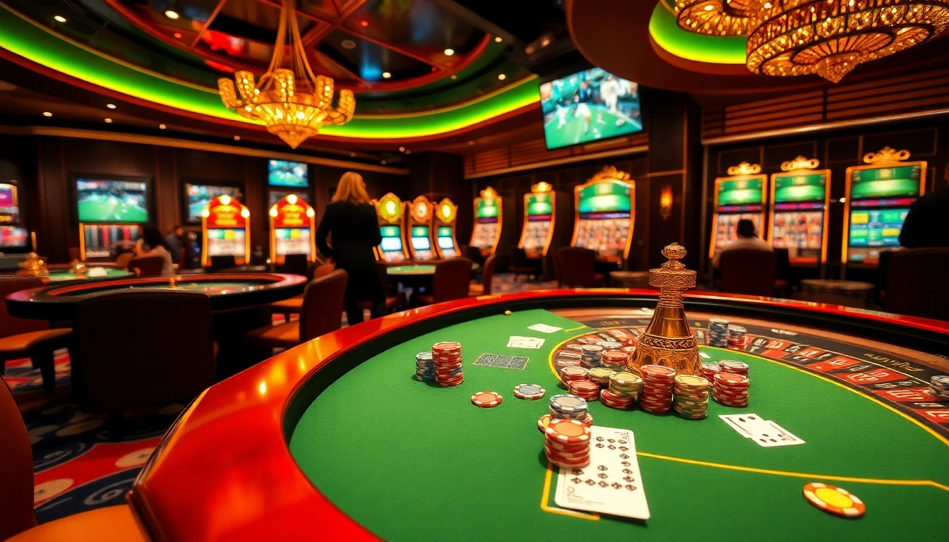 Experience exciting poker and casino action at Luongsontv, showcasing vibrant games and thrilling moments.